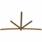Ekena Millwork Alberta Timber Gable Bracket, Western Red Cedar, 108"W x 63"H x 1 1/2"D x 3 1/2"F, 14/12 Pitch GBW108X63X0204ALB00SWR - alternate 3
